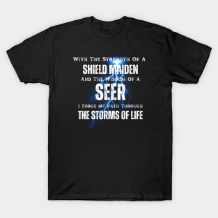 Shield Maiden Design T-Shirt